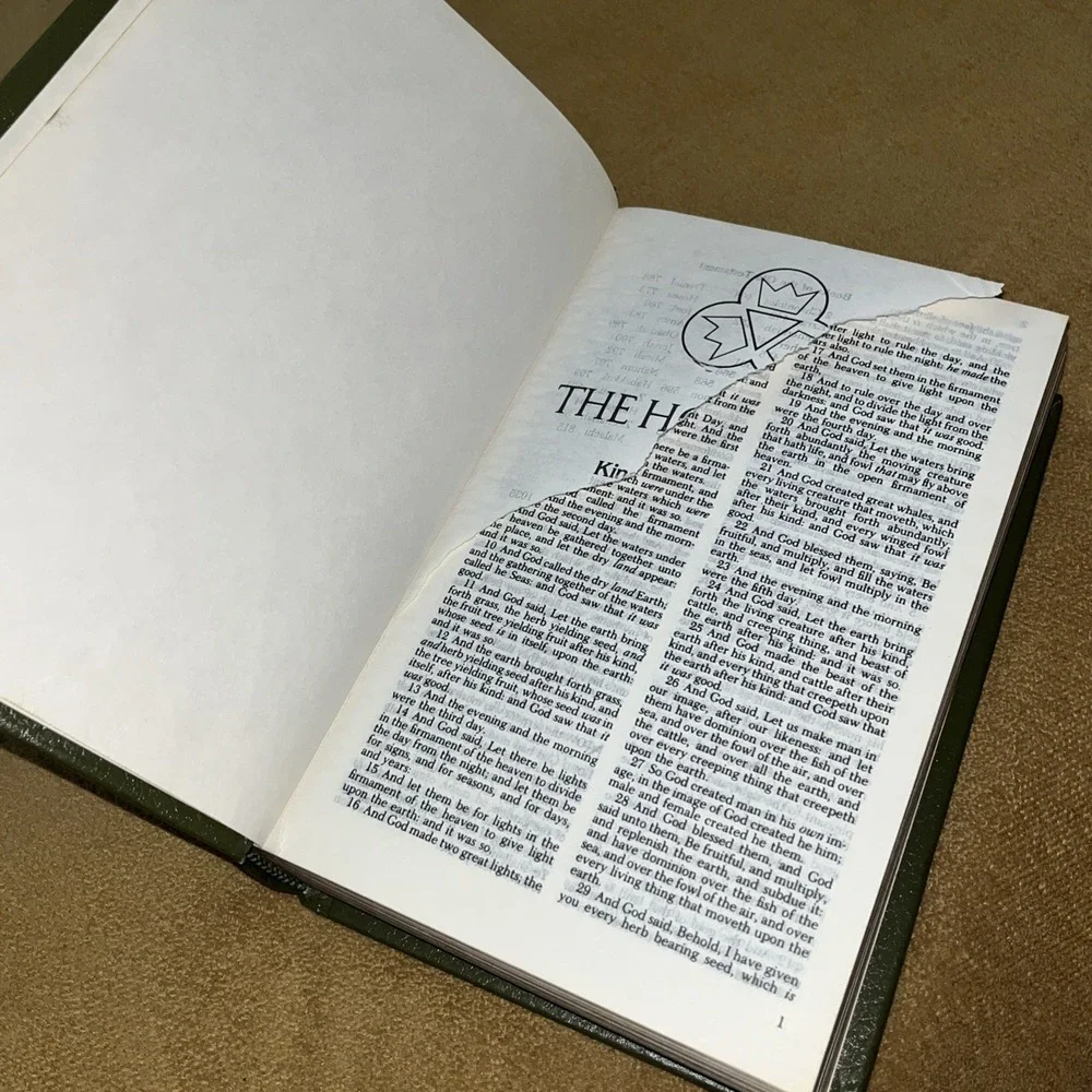 Holy Bible KJV - Royal Press 1976 Dictionary Concordance Red Letter Padded‎ HC